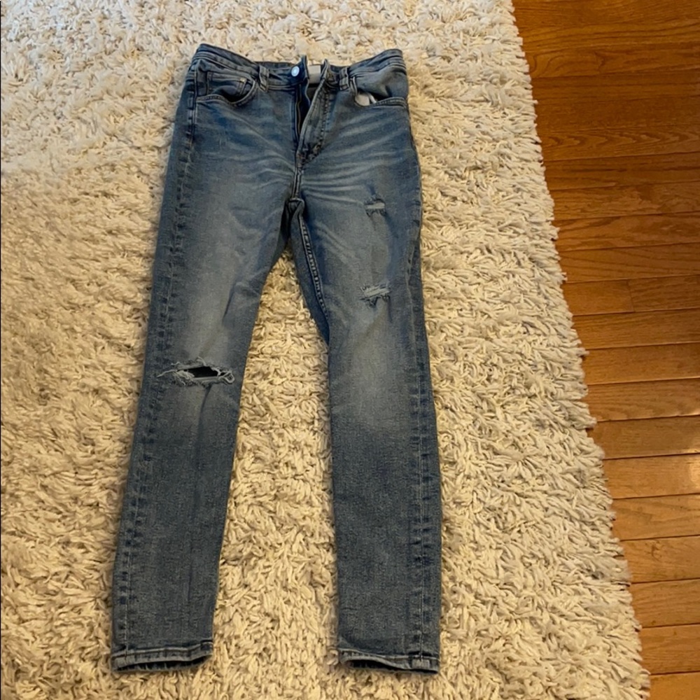 H&M vintage skinny jeans